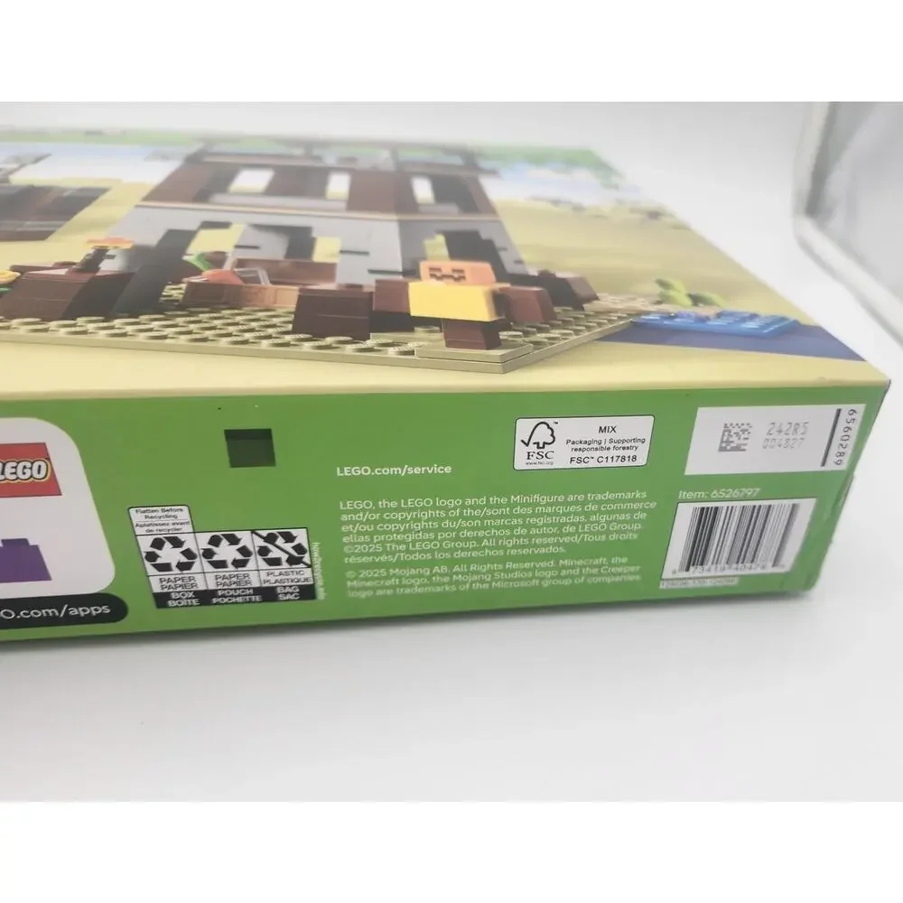 LEGO Minecraft 21278 The Pillager Outpost and Ravager 665 pcs Set New Sealed